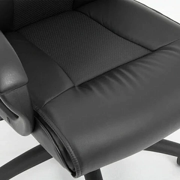 Кресло офисное BRABIX PREMIUM 'Work EX-513', экокожа, черное, 531943