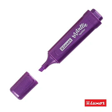 Текстовыделитель Luxor 'Textliter Metallic' фиолетовый, 1-5мм.