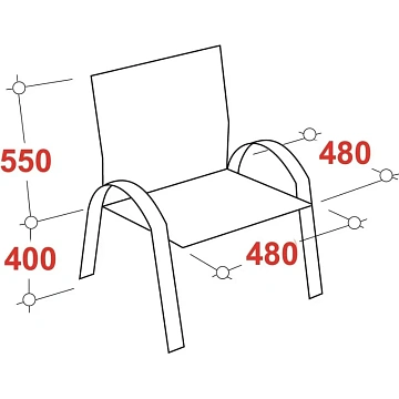 Конференц-кресло BN_TQ_Echair-810 VPU кожзам черный, хром