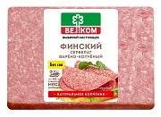 Колбаса Велком сервелат Финский варено-копченый, 350г