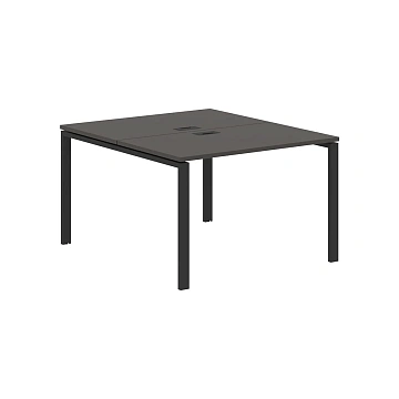 Стол 2-х местный EUWST 1113 Мокко/Черный 1160х1346х750 EDIS