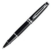 Ручки роллер класса Люкс Waterman Expert 3 F, черный матовый/металлик корпус, S0951880