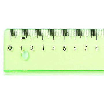 Линейка 30см Attache Bright Colours зеленая