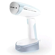Отпариватель ручной TEFAL DT3041E1, 1300 Вт, пар 20 г/мин, резервуар 0.12 л, 1 режим, белый/голубой,