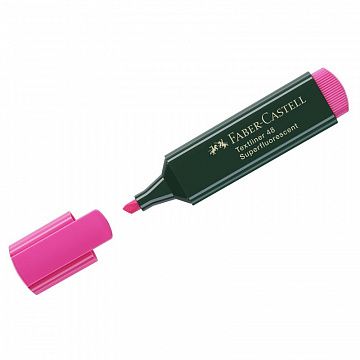 Текстовыделитель Faber-Castell '48' розовый, 1-5мм