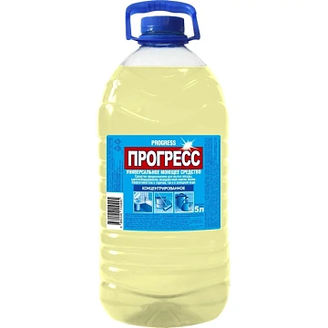 Универсальное чистящее средство ПРОГРЕСС 5л ПЭТ Бутылка