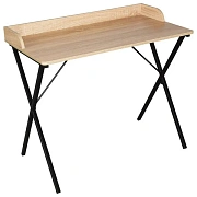 Стол на металлокаркасе BRABIX 'LOFT CD-008', 900х500х780 мм, цвет дуб натуральный, 641865