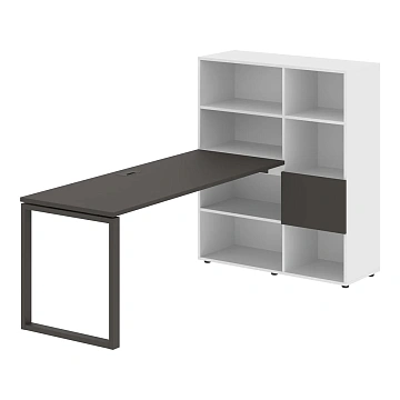 Рабочая станция EQRST 1117 Мокко/Мокко 2190х1120х1355 EDIS