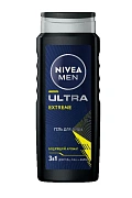 Гель для душа Nivea Men Ultra Extreme, 500мл