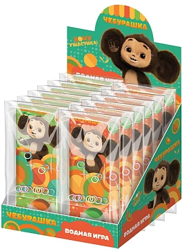 Карамель Конфитрейд Чебурашка с игрой, 8г