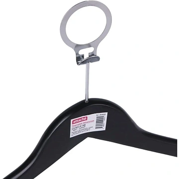 Вешалка-плечики WW_Attache CU3014-AB/LH001-ANTI дер,антив,кольцо,р50-52 чер