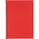 Ежедневник недатированный А5+, 136л, VELVET красный  3-115/10