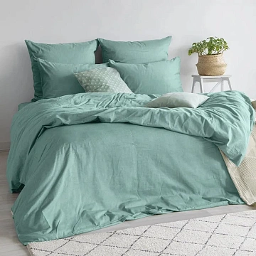 Простыня Verossa Melange Emerald, 220 х 240см