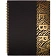 Бизнес-тетрадь Attache Selection Zebra А4,96л,кл,спир,пластик,тон.бл 202305