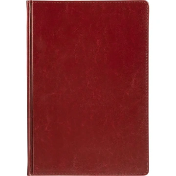 Ежедневник недатированный ,А4,,136л,Sidney Nebraskaбордо 3-539/01