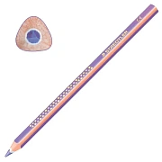 Карандаш цветной утолщенный STAEDTLER 'Noris club', 1 шт., трехгранный, грифель 4 мм, фиолетовый, натуральное дерево, 1284-6