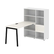 Рабочая станция ELRST 1113 Ясень Траун/Черный 1790х1120х1355 EDIS