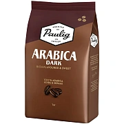 Кофе в зернах PAULIG (Паулиг) 'Arabica DARK', натуральный, 1000 г, вакуумная упаковка, 16608