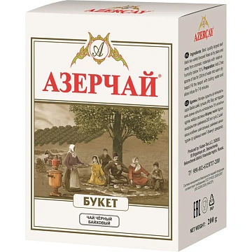 Чай Азерчай Букет черный 200г 211433/416263
