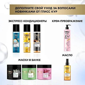 Шампунь Глисс Кур Безупречно длинные, 400мл