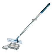 Швабра Vileda Professional УльтраСпид Про, моп Трио+ 40см, алюминиевая ручка 150см