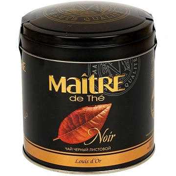 Чай Maitre Луи Дор черный, 150г, ж/б