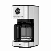 Кофеварка капельная BQ (БИ-КЬЮ) CM1007, 900 Вт, объем 1,5 л, поддержание температуры, серебристая, 8