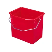 Ведро Vermop 8л, красное, 872802