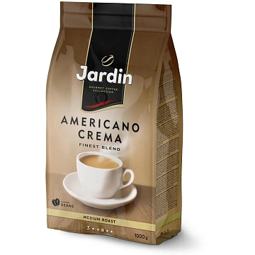 Кофе в зернах JARDIN 'Americano Crema' 1 кг, 1090-06-Н