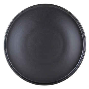 Тарелка обеденная Nuovacasa Sola Black, 27см