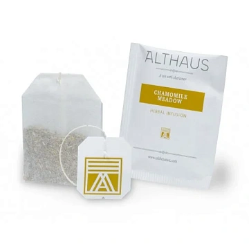 Чай травяной в пакетиках Althaus Chamomile Meadow(Ромашковый) 20пакx1,5гр