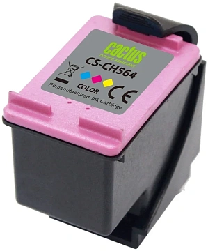 Картридж струйный Cactus CS-CH564 №122XL, многоцветный, 18мл