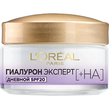 Крем для лица L'Oreal Paris Гиалурон эксперт Восполняющий увлажняющий уход SPF20 дневной, 50мл
