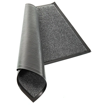 Коврик входной влаговпитывающий КОМФОРТ 60х90 см серый