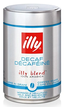 Кофе Illy без кофеина в зернах, 250г