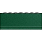Планинг недатированный, 56л., 330*130мм, балакрон, BG 'Ariane. Dark green'