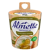 Сыр творожный Almette с огурцами и зеленью 60%, 150г