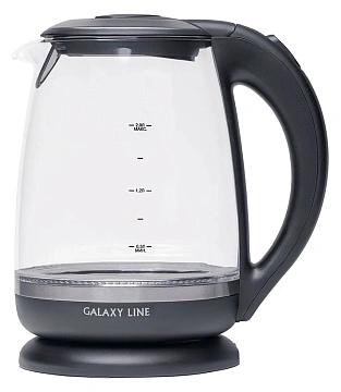 Чайник электрический Galaxy Line GL 0559 черный, 2л, 2200Вт