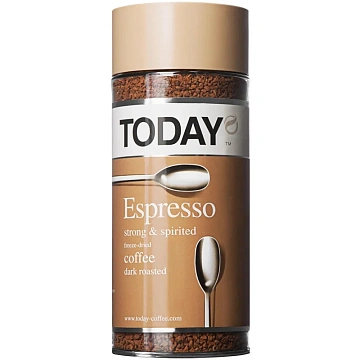 Кофе растворимый TODAY Espresso 95г