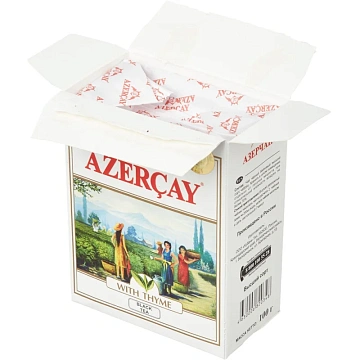 Чай Азерчай Букет черный с чабрецом 100г  234745/203974