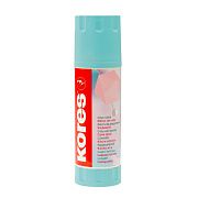 Клей-карандаш 40г Kores Pastel ассорти:розовый, желтый, фиолетовый ,мятный