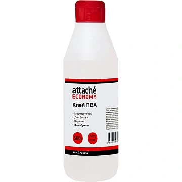 Клей ПВА 500г Attache Economy