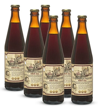 Квас Афанасий Старомонастырский живой, 500мл