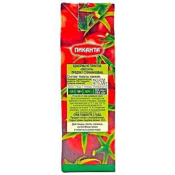 Мякоть томатов Пиканта Passata протертая, 500г