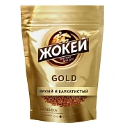 Кофе растворимый Жокей Gold 150г, пакет