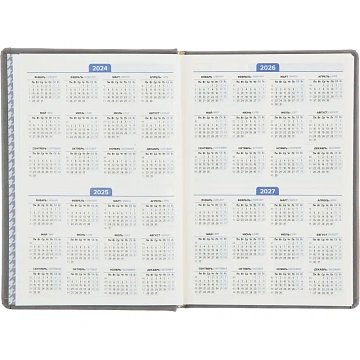 Ежедневник недатированный Attache Selection Animals, А5, 160л.,волк, серый