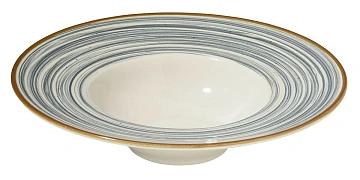Тарелка Metro Professional Madleen Grey 28см, для пасты, 6шт/уп