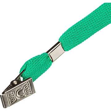 Бейдж Attache 120х87мм металл зажим/тесьма зел.(10шт.) 1065ГК-108