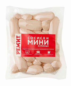 Сосиски Ремит куриные мини, ~1кг
