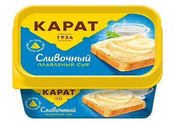 Сыр плавленый Карат сливочный, 400г